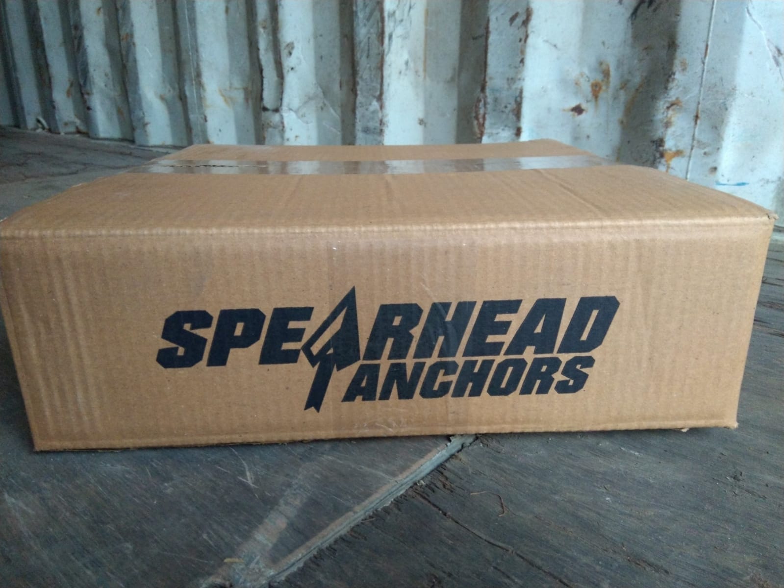 Finished Spearhead Anchors product carton